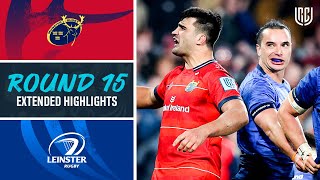 Munster v Leinster | Extended Highlights| Round 15 | URC 2021/22