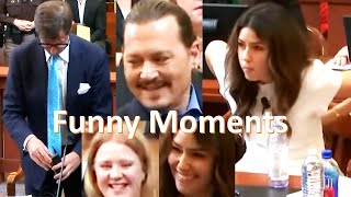Johnny Depp funny moments in court | Lawyer's funny moments in Court Today | Day 24 27 May with Mic