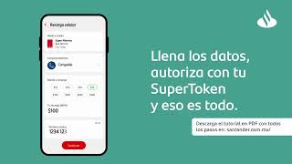 Tutorial para recargar saldo a tu celular desde SuperMóvil