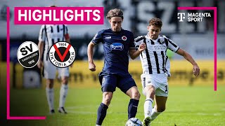 SV Sandhausen - FC Viktoria Köln | Highlights 3. Liga | MAGENTA SPORT