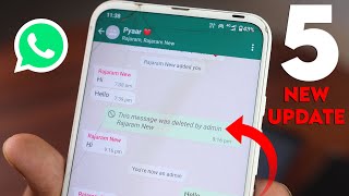 WhatsApp 5 Recent New Updates and Features 2022 in Hindi