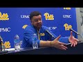 pitt hc jeff capel speaks on overtime loss to clemson