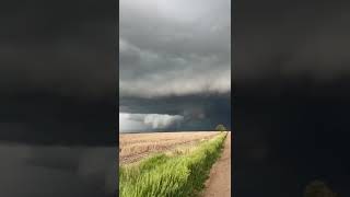 Kansas Tornado-Producing Mesocyclone Timelapse!