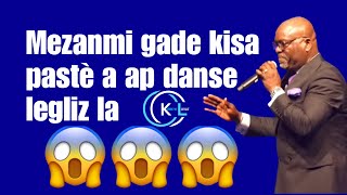 Mezanmi gade kisa pastè a ap danse legliz la 😱