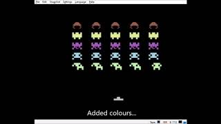 C64 "Invaders" in BASIC ... part1