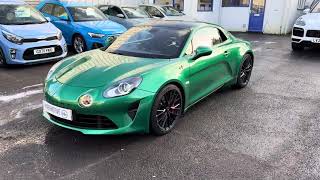 Alpine A110 S ‘Emerald Green’ walk around