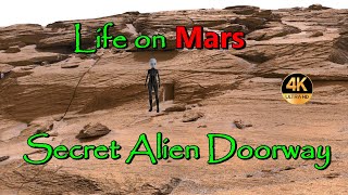 Life on Mars 🔴 NASA Curiosity Rover finds Secret Alien Doorway 👽 Hi-Def【4K】