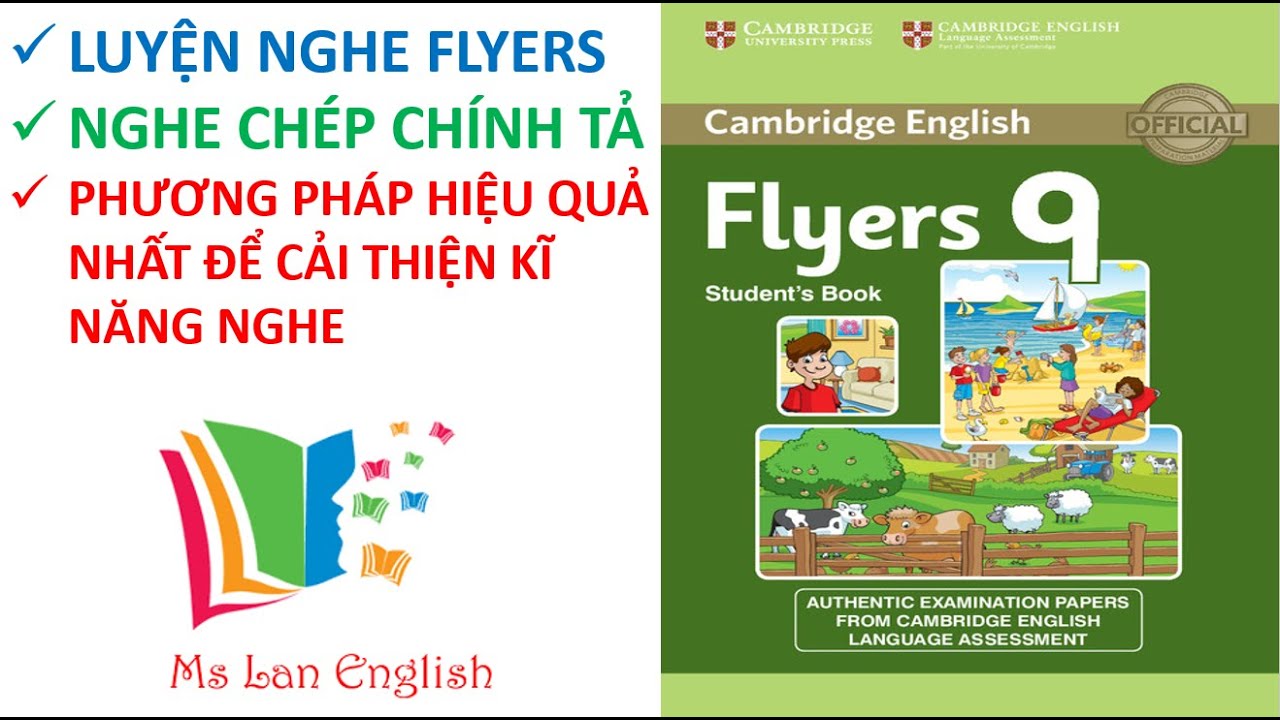 Luyá N Nghe Flyers Flyers 9 Test 1 3 Fill In The Blank Youtube