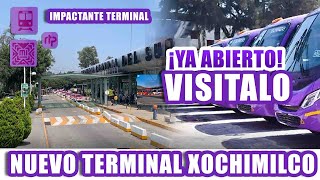 ¡INAUGURAN la Nueva TERMINAL de AUTOBUSES en Xochimilco! Descubre CÓMO Transformará tu Viaje\