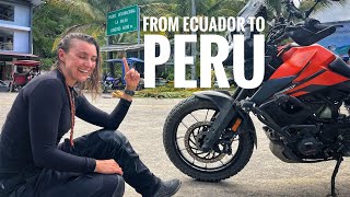 S5🌎Ep23 🛵 From Ecuador to Peru via La Balsa, the smallest border crossing out there 🇪🇨🇵🇪