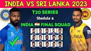 Sri Lanka Tour Of India 2023 | Team India New Squad | India T20 Squad 2023 | T20 Series IND vs SL