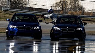 Record mondial de drift cu noul BMW M5