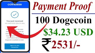 Live Payment Proof 100 Dogecoin | Highest Paying Dogecoin Site | Dogepick.io |