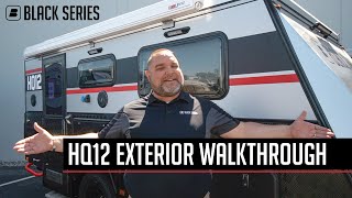 HQ12 Exterior Walkthrough - Black Series Camper; Caravans, trailers and campers