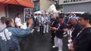 平成27年 日暮里 諏訪神社  大祭  中央町會神輿渡御 。