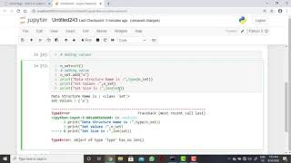 161 Creating Empty sets & Modification