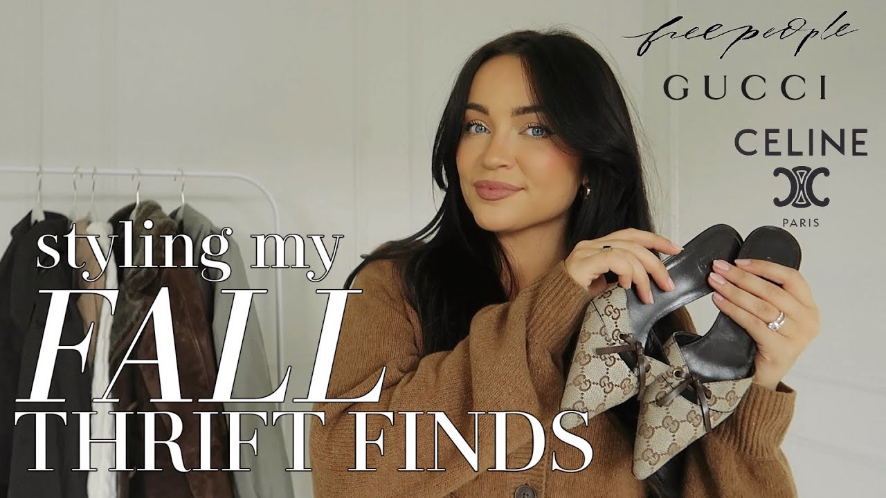 Fall Haul Styling Thrifting Edition Youtube