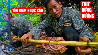 Thăm Bẫy, Săn Ngọc Cẩu Đầu Mùa Cùng Món Thịt Rừng Thơm Phức Giữa Đại Ngàn Rừng Già ✧ Suối bản tv