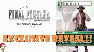 Final Fantasy TCG – Emissaries of Light Exclusive Reveal! - 1st Ever Chocobo Sam!