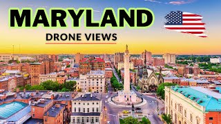 Discover Maryland USA 2025: Top Attractions Captured in Stunning Drone Shots - Travel Video