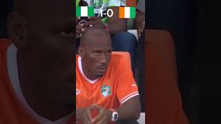 Afcon cup 2024 ivory coast vs Nigeria 🥶 #afcon2024 ##drogba #fyp#foryou#viral#foryoupage#