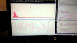 Gnuplot fed with live data.