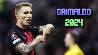 Alejandro Grimaldo 2024 ☄️ Skills and Goals ► LEVERKUSEN