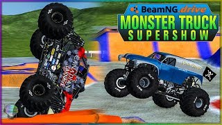 MONSTER TRUCK SUPERSHOW (25 TRUCK FINALS!) | BeamNG Drive Monster Trucks