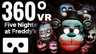 VR 360° 🔴 FIVE NIGHTS AT FREDDY'S Help Wanted Gameplay | immersive 4K video
