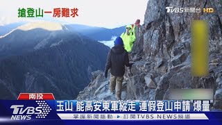 玉山 能高安東軍縱走 連假登山申請\