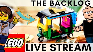 THE BACKLOG #7 LEGO CREATOR TUK TUK - 40469 - LIVE STREAM BUILD