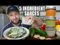 3 AMAZING Sauces That Go With ANYTHING | Oil Free & Vegan