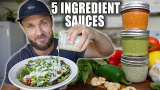 3 AMAZING Sauces That Go With ANYTHING | Oil Free & Vegan