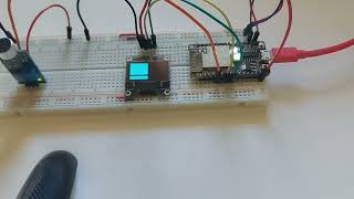 ESP32 Standing FFT bar waves