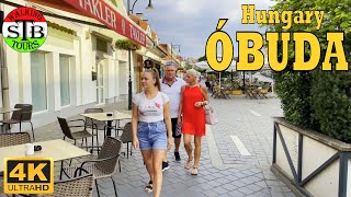 Budapest, Hungary 🇭🇺 Walking in Óbuda next to the Aquincum [17 min] 4K HDR
