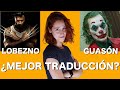 TRADUCCIÓN de películas | LATINOAMÉRICA vs. ESPAÑA