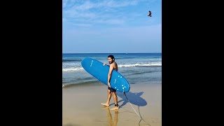 Surfing lesson in Varkala | Kerala | thepsjournal