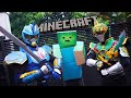 DRAMA KAPTEN JUSTICE DAN LEGEND HERO MELAWAN ZOMBIE MINECRAFT!