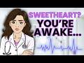 ASMR | You Collapsed at Work… Your Doctor Girlfriend Treats You | ER Comfort | F4A