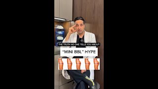 Ever heard of the mini or skinny BBL Let’s set the record straight.A Brazilian Butt Lift is NOT