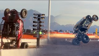 Fast SXS Sand Drag Passes and Crazy Crashes!! Dome Valley Raceway Record Reset 2023!! ChichiTV ep 7