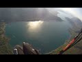 paragliding am lac d` annecy start am col de la forclaz landung in doussard