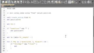 Batch 87 Array Index