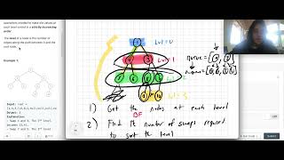 Leetcode 2471. Minimum Number of Operations to Sort a Binary Tree by Level