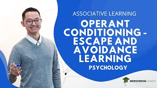 Operant Conditioning – Escape and Avoidance Learning