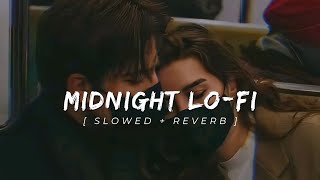 Midnight Chill Lo-fi (Slowed+Reverb ) Nonstop Bollywood Lofi Songs _ Night Mashup Mixtape Lofi boy