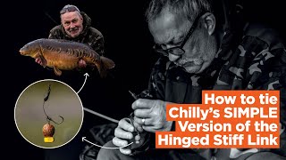 How to tie Ian Chillcott's SIMPLE version of the Hinged Stiff Link | Carp Fishing 2021