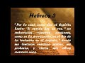 16. los que tentaron a dios hebreos 3 7 al 11