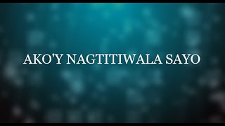 AKO'Y NAGTITIWALA SAYO by TLH Music I JCWORSHIP | Cover by Angel Wamelda