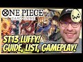 One Piece Card Game: ST13 Luffy! Guide, Deck List, and Gameplay!